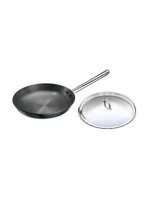 Futura Hard Anodised Frying Pan 30 cm, 4.06 mm with SS handle and SS lid (L81) - 15537012 - Standard Image - 1