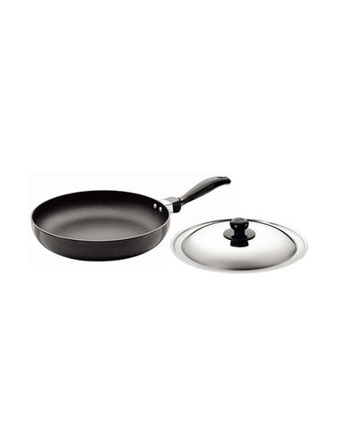 Futura Nonstick Frying Pan 26 cm, 3.25 mm (rounded sides) with SS Lid (Q24) - 15537024 - Very Small Image - 1