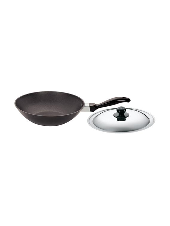 Futura Nonstick Deep-Fry Pan (Stir-Fry Pan) 2 L, 26 cm, 3.25 mm with SS Lid (Q71) - 15537029 - Zoom Image - 1