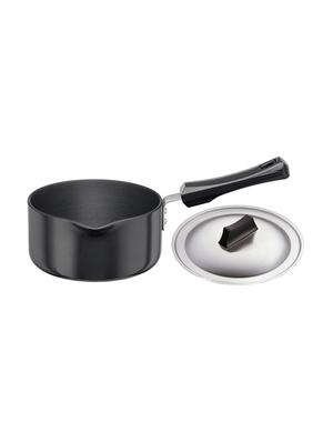 Futura Hard Anodised Saucepan 1.5L, 16 cm, 3.25 mm with SS Lid (L95) - 15537040 - Standard Image - 1