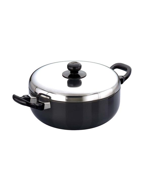 Futura Nonstick All-Purpose Pan 3L, 22 cm, 3.25 mm with SS Lid (Q78) - 15537045 - Zoom Image - 1