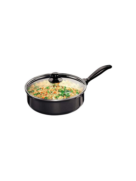 Futura Nonstick Curry Pan (Saute Pan) 3.25 L, 24 cm, 3.25 mm with SS Lid (Q92) - 15537050 - Zoom Image - 1