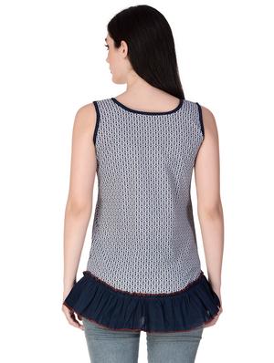 frill detail sleeveless tunic - 15537411 - Standard Image - 3
