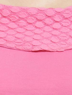 pink cotton lycra solid blouse - 15541149 - Standard Image - 5