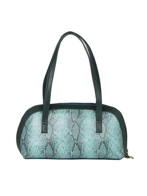 blue leatherette (pu) regular handbag - 15542742 - Very Small Image - 1