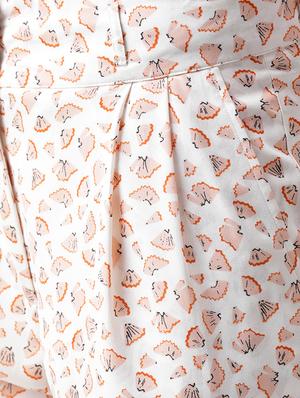 quirky printed pleated trousers - 15544269 - Standard Image - 5
