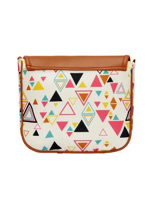 white canvas regular sling bag - 15544271 - Standard Image - 2