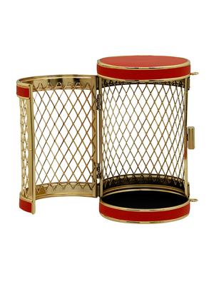 red metal box clutch - 15544769 - Standard Image - 3