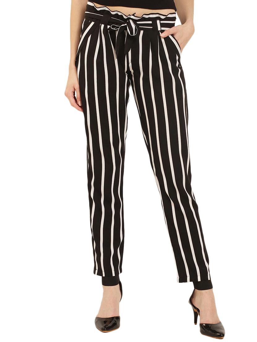 paper bag striped trousers - 15545419 - Zoom Image - 1