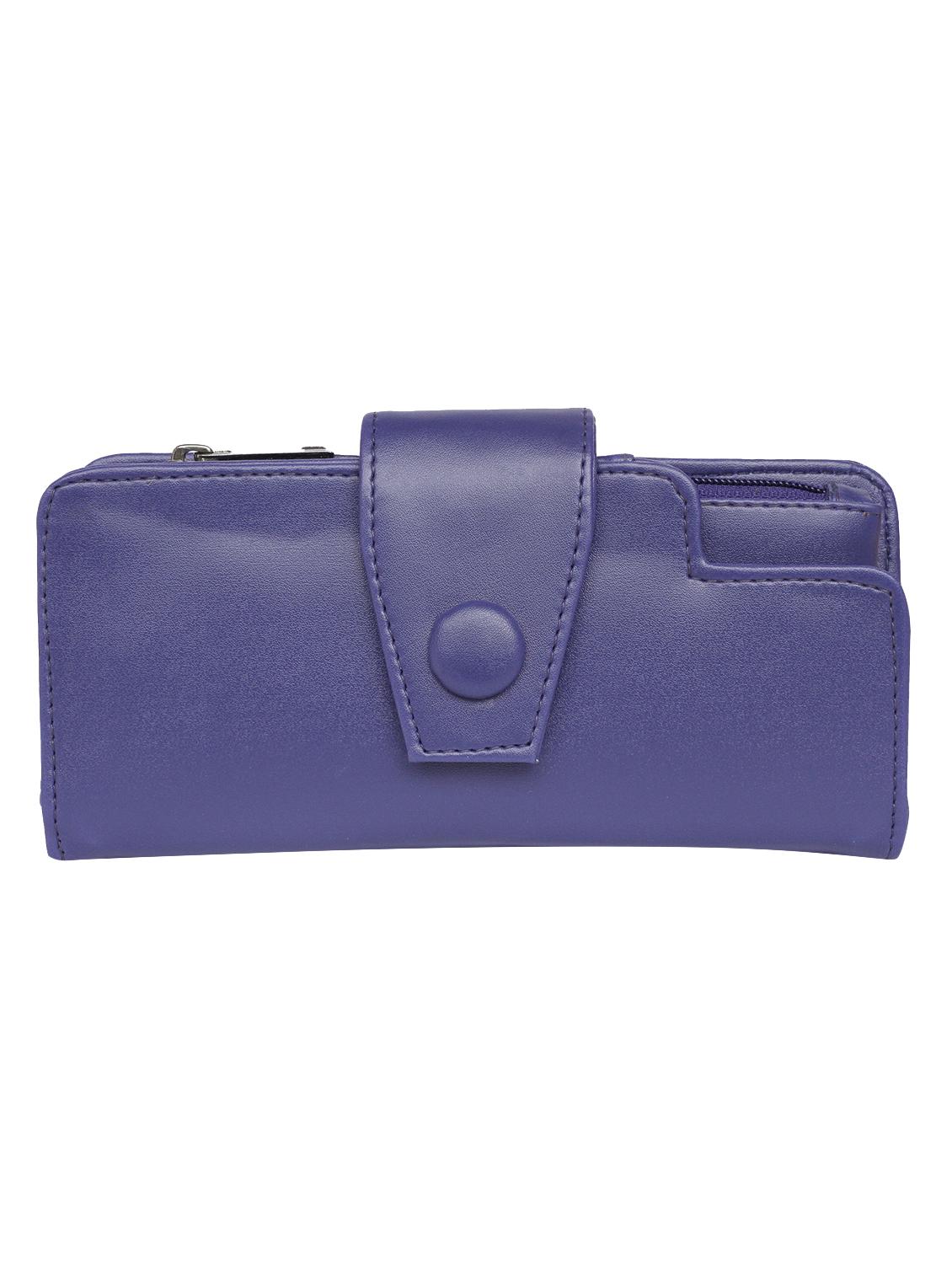 purple leatherette (pu wallet - 15545567 - Zoom Image - 1