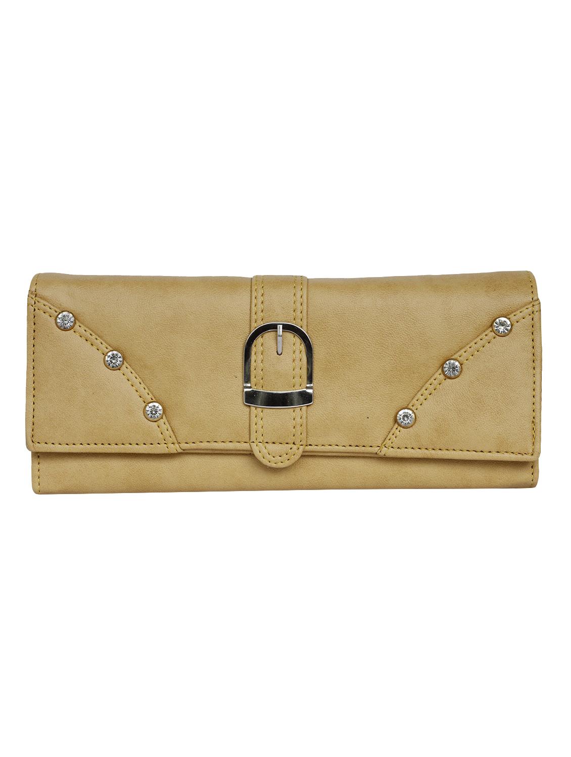 beige leatherette (pu wallet - 15545571 - Zoom Image - 1