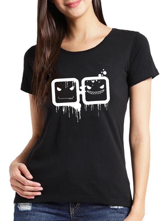 graphic print short sleeved tee - 15545582 - Zoom Image - 1