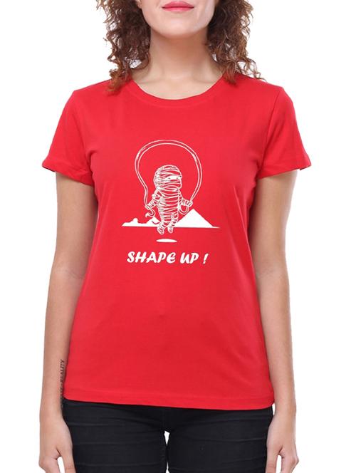 graphic print short sleeved tee - 15545623 - Standard Image - 1