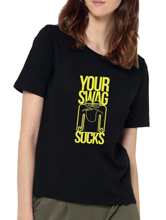 graphic print short sleeved tee - 15545625 - Zoom Image - 1
