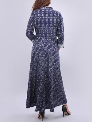 flared kurta with tassels - 15545933 - Standard Image - 2