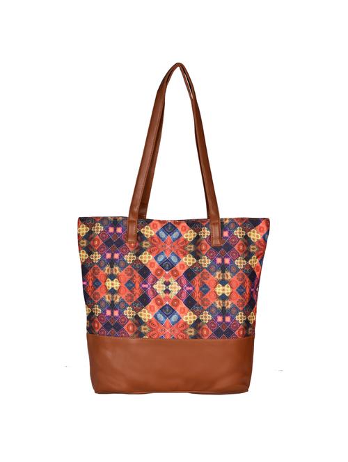 blue canvas regular tote - 15546165 - Standard Image - 1