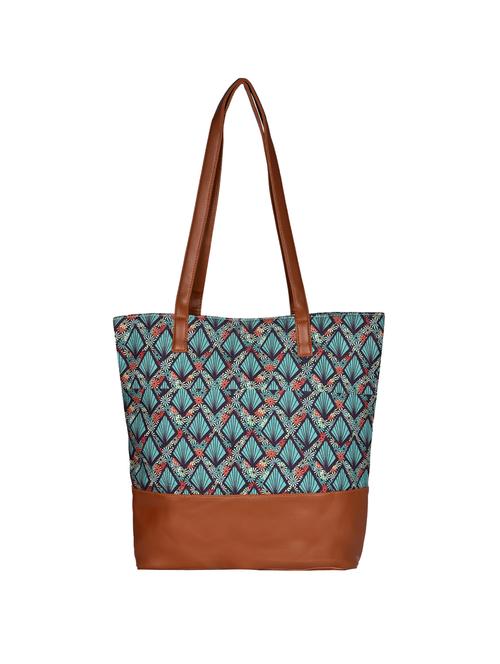 blue canvas regular tote - 15546167 - Standard Image - 1