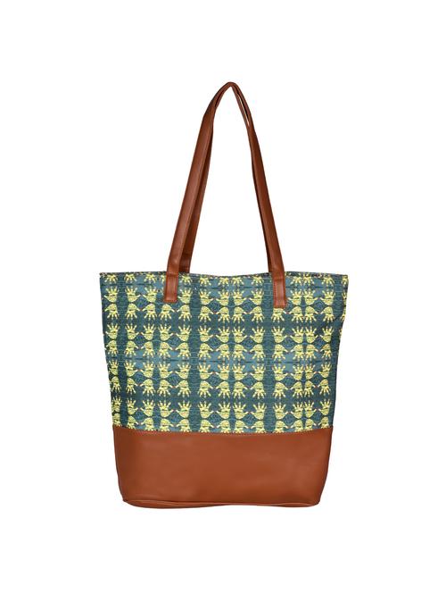 blue canvas regular tote - 15546169 - Standard Image - 1