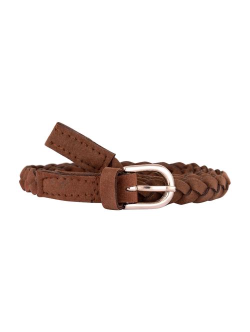 brown suede belt - 15557527 - Standard Image - 1