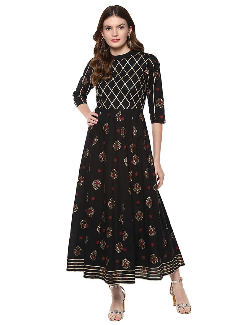 gotta work anarkali kurta - 15558713 - Zoom Image - 1