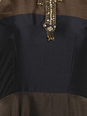 embellished flared kurta - 15558830 - Standard Image - 4