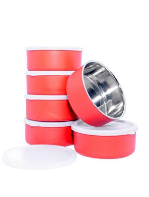 stainless steel plastic coated containers - 15559952 - Standard Image - 2