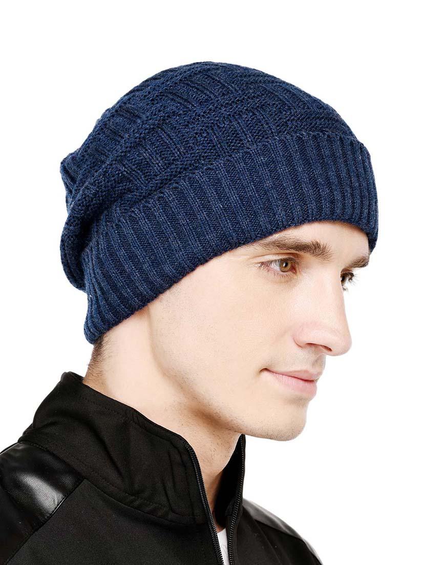 blue wool beanie - 15560737 - Zoom Image - 1