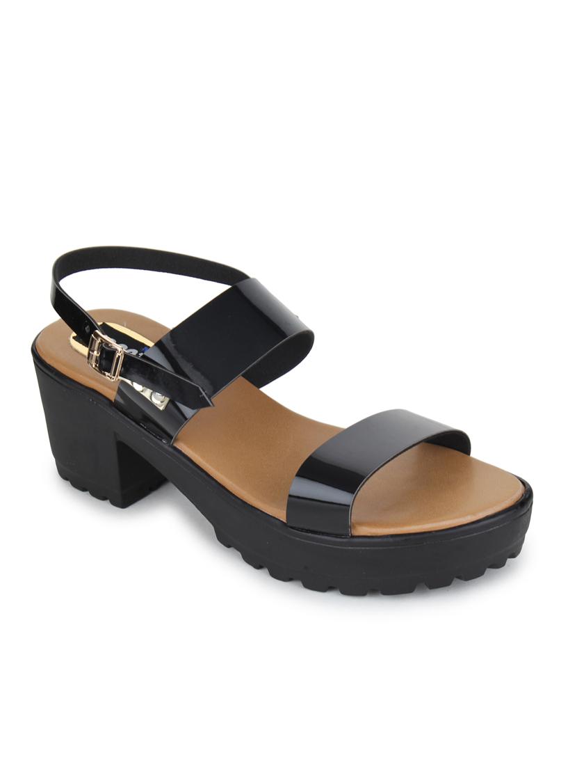 black back strap sandals - 15561620 - Zoom Image - 1