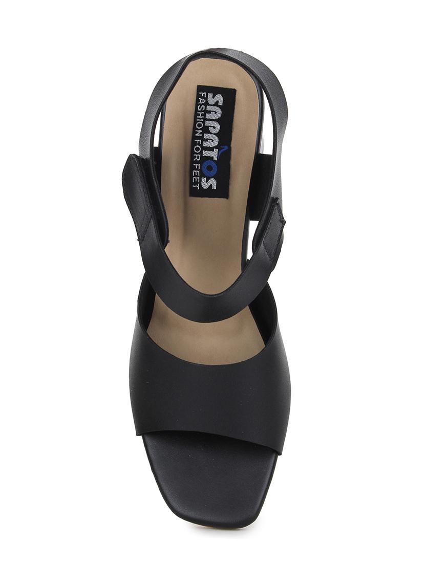 black back strap sandals - 15561624 - Zoom Image - 4