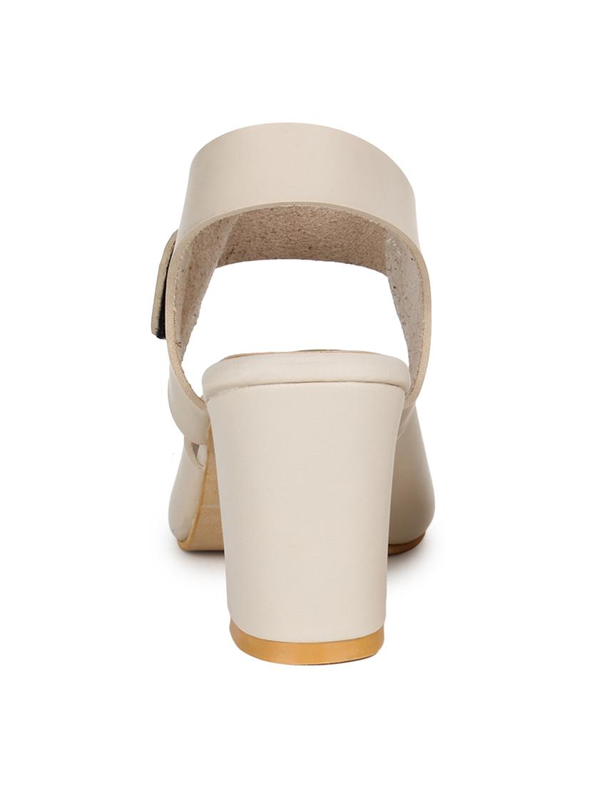 beige back strap sandals - 15561625 - Zoom Image - 3