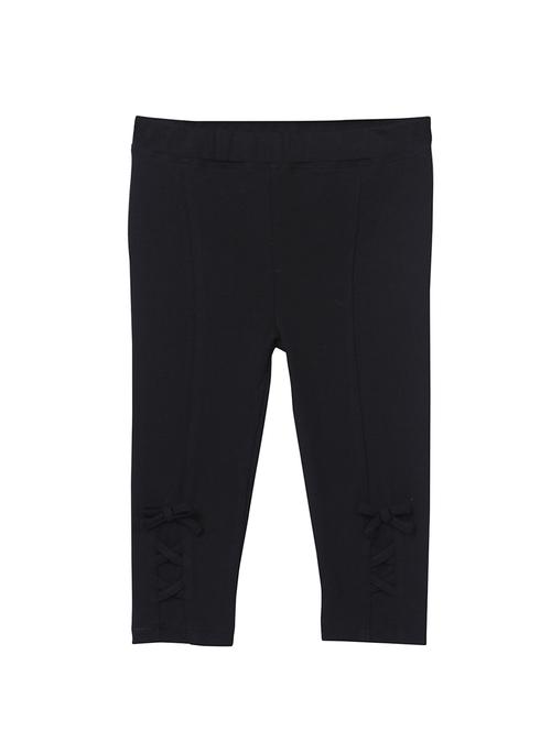 black cotton legging - 15561656 - Standard Image - 1