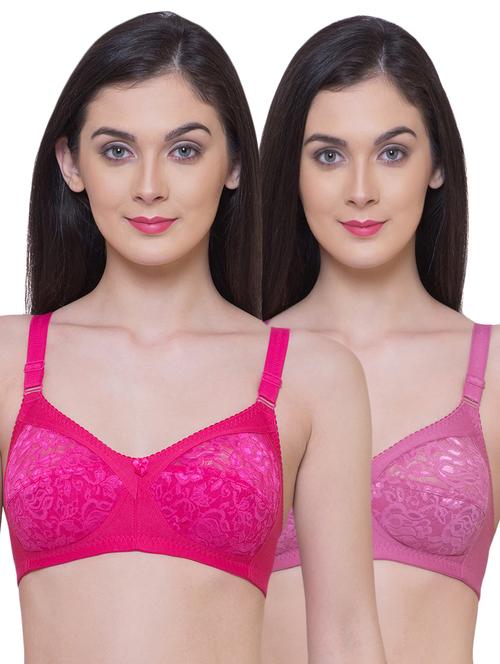 set of 2 lace detail bra - 15563672 - Standard Image - 1