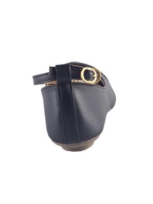 black slip on ballerinas - 15563751 - Standard Image - 3