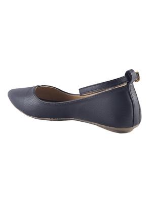 black slip on ballerinas - 15563751 - Standard Image - 4