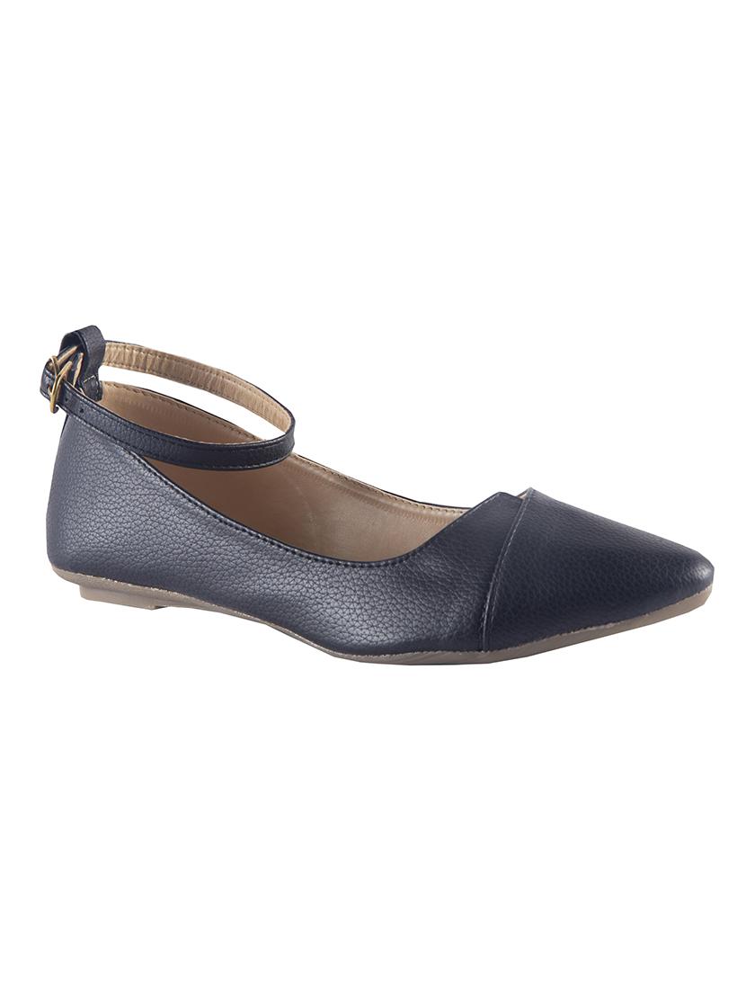 black slip on ballerinas - 15563751 - Zoom Image - 1