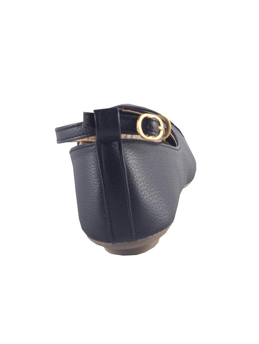 black slip on ballerinas - 15563751 - Zoom Image - 3