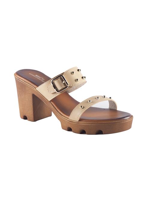 brown slip on sandals - 15563759 - Standard Image - 1