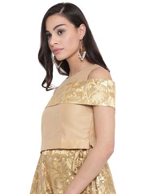 embroidered silk blend blouse - 15563760 - Standard Image - 2