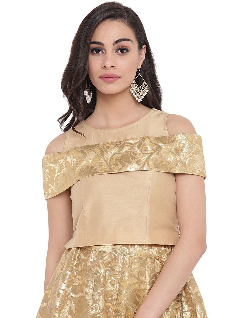 embroidered silk blend blouse - 15563760 - Zoom Image - 1