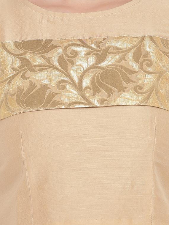 embroidered silk blend blouse - 15563760 - Zoom Image - 5