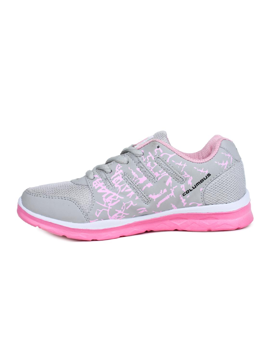 grey lace-up sports shoes - 15564079 - Zoom Image - 2