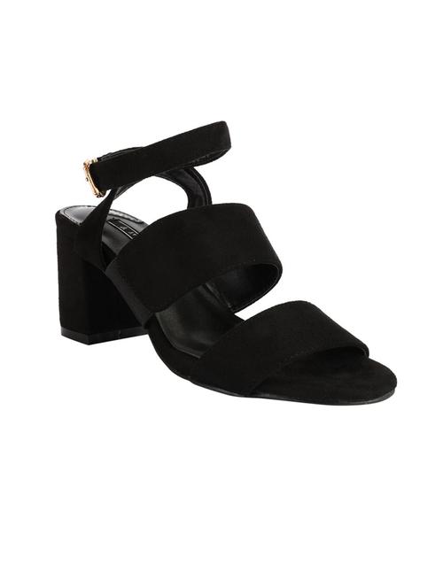 black ankle strap sandals - 15564107 - Standard Image - 1