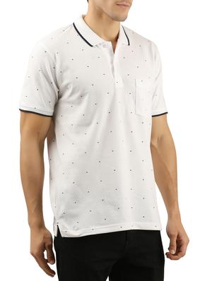 white all over print t-shirt - 15566355 - Standard Image - 2