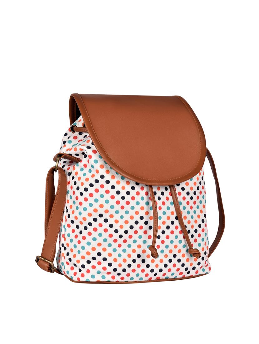 multi colored canvas regular sling bag - 15566392 - Zoom Image - 4