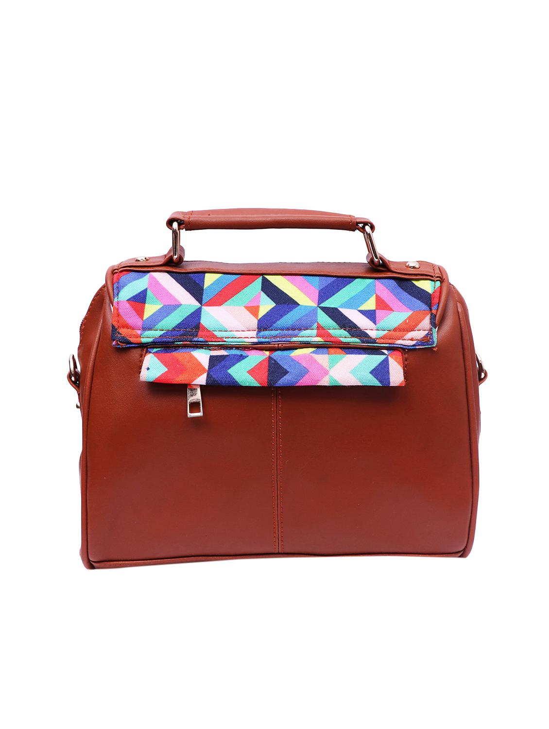 multi colored leatherette (pu) printed sling bag - 15566415 - Zoom Image - 2