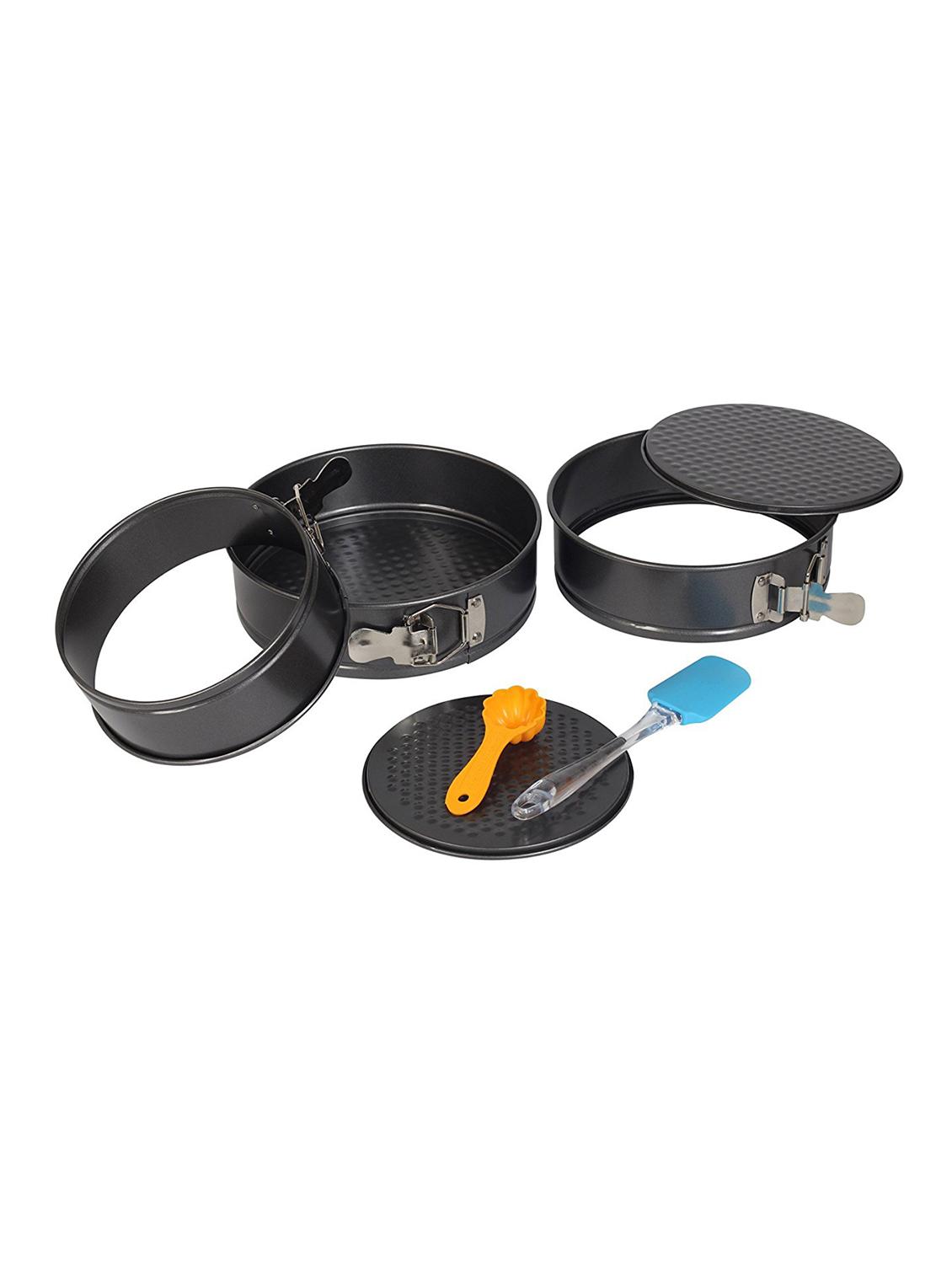 round cake mould springform coated + spatula + scoop 5 pc set - 15567619 - Zoom Image - 1