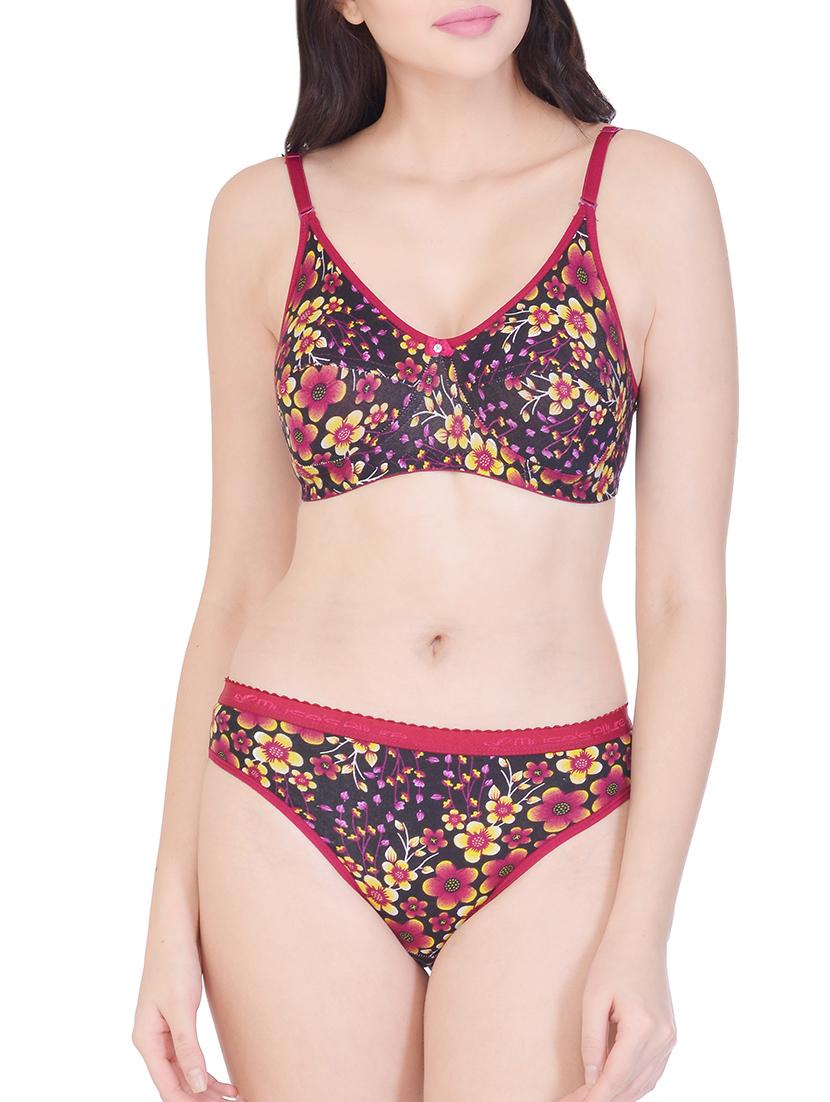 floral bra and panty set - 15567905 - Zoom Image - 1