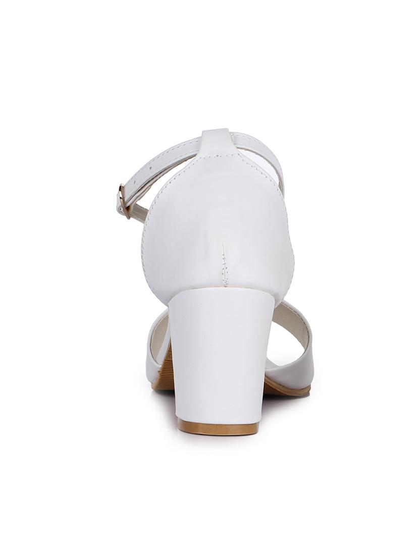 white ankle strap sandals - 15568163 - Zoom Image - 3