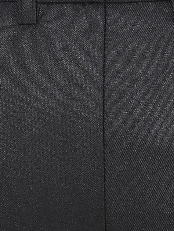 black polyester blend flat front formal trouser - 15569414 - Zoom Image - 5