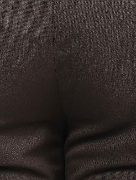 brown polyester blend flat front formal trouser - 15569420 - Zoom Image - 5